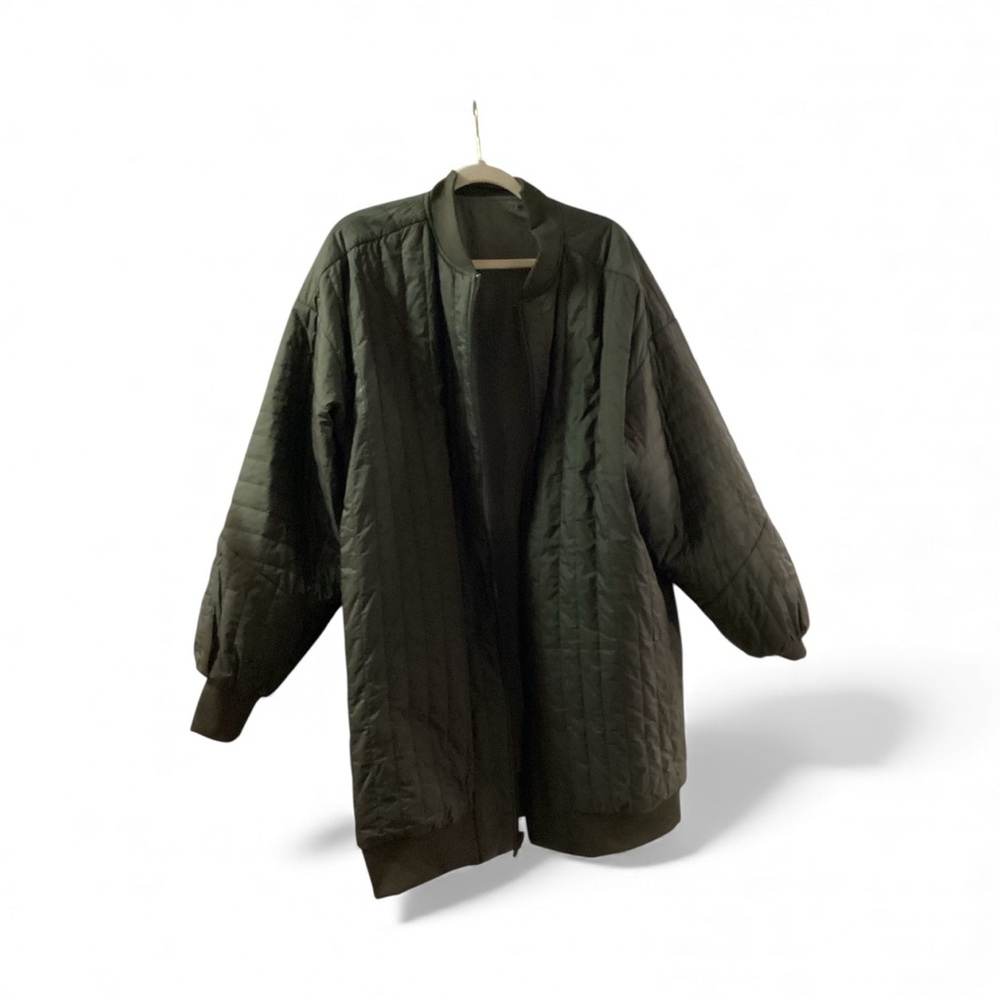 LuLuLemon Oversized Fit Nonstop Olive Bomber Jacket 10 - Picture 3 of 9